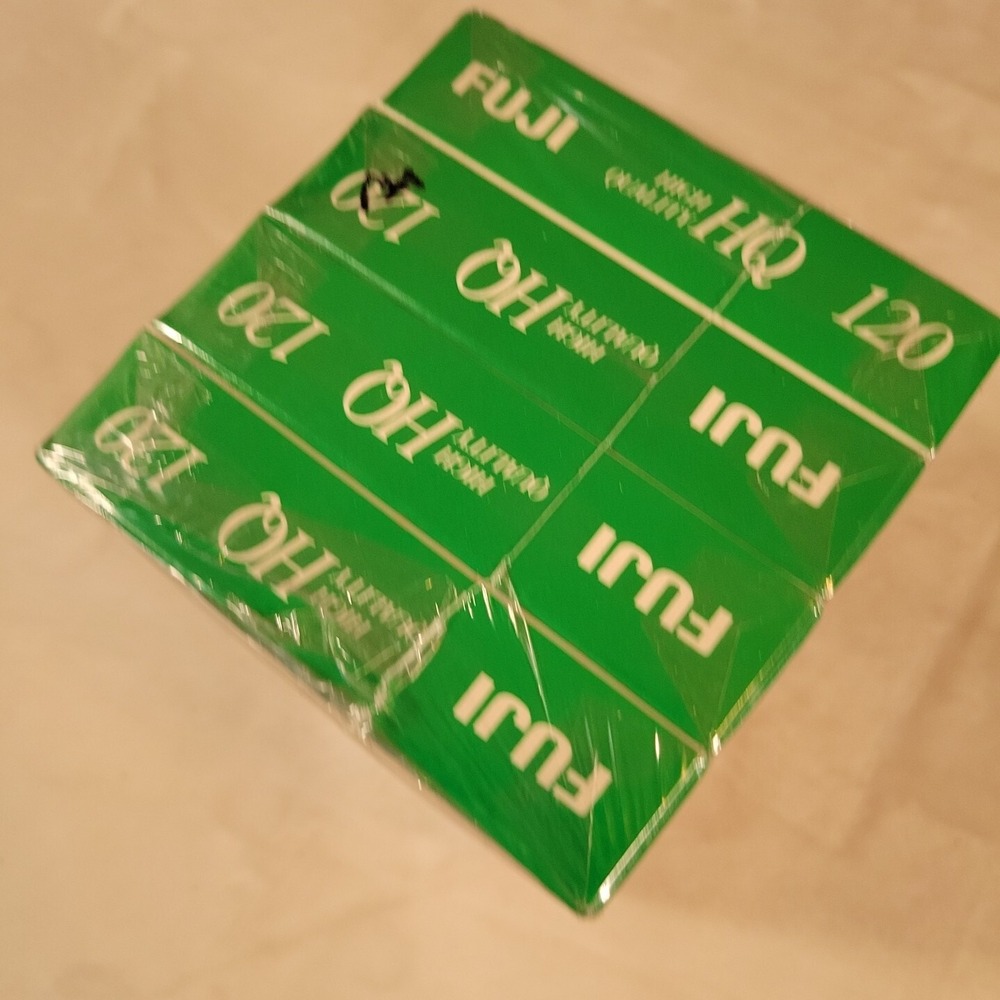 FUJI 4 Pack Blank VHS Video Tapes 6Hours HQ 120 NEW & Sealed‎ FUJIFILM T-120 - Picture 7 of 7